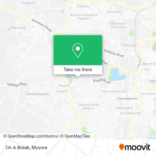 On A Break map