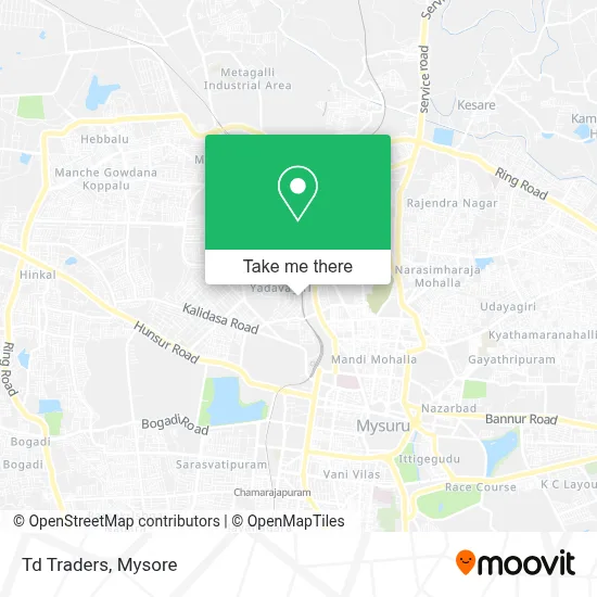 Td Traders map