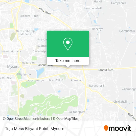 Teju Mess Biryani Point map