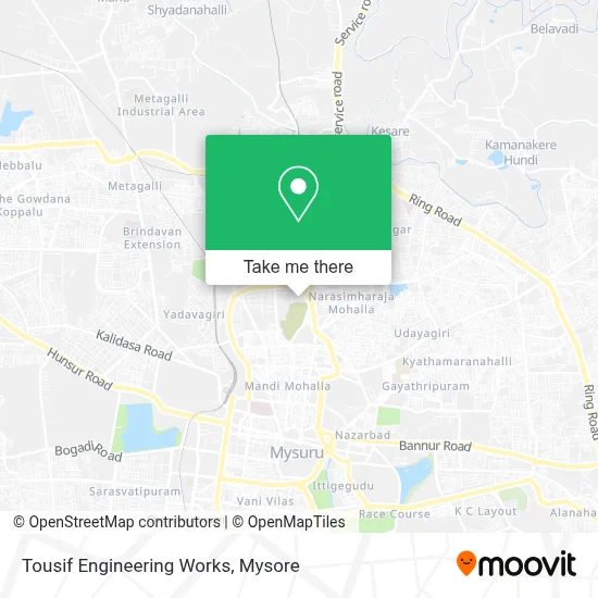 Tousif Engineering Works map