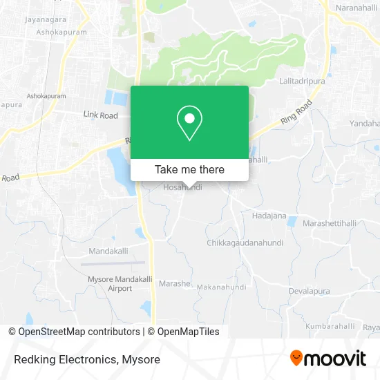 Redking Electronics map