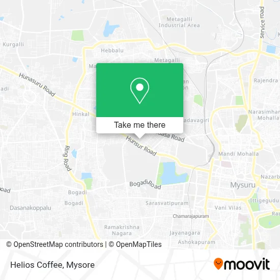 Helios Coffee map