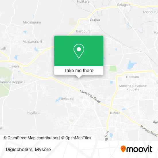 Digischolars map