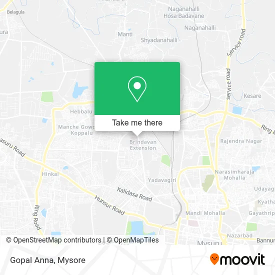 Gopal Anna map