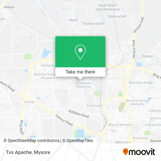 Tvs Apache map