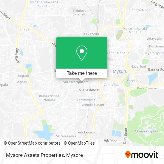 Mysore Assets Properties map