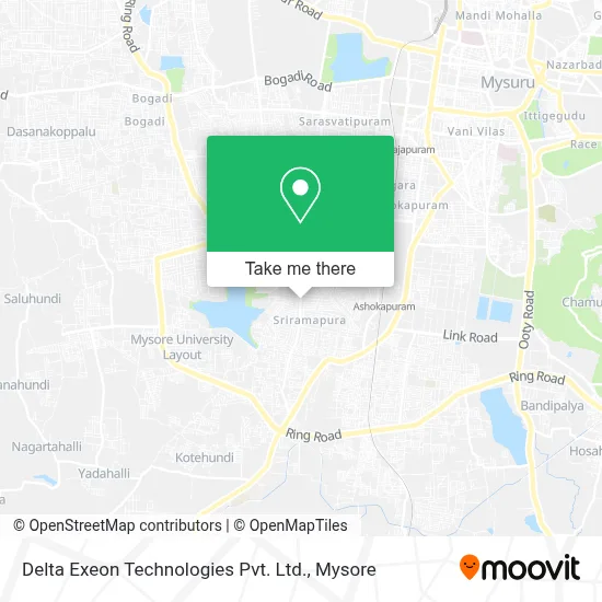 Delta Exeon Technologies Pvt. Ltd. map