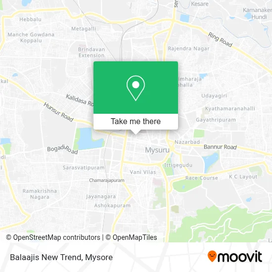 Balaajis New Trend map