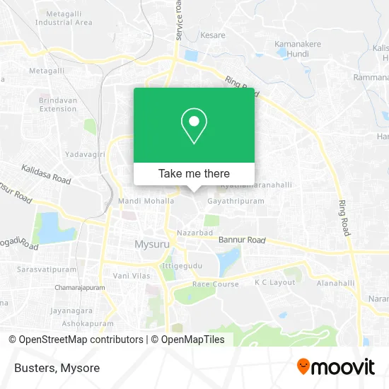 Busters map