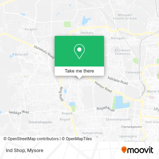 Ind Shop map