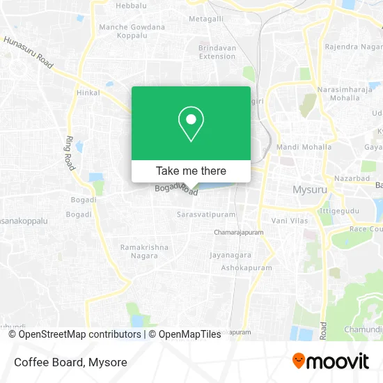Coffee Board map