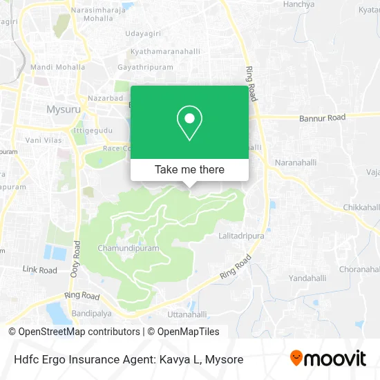 Hdfc Ergo Insurance Agent: Kavya L map