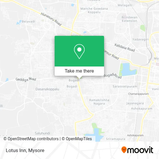Lotus Inn map