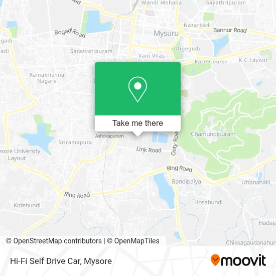 Hi-Fi Self Drive Car map