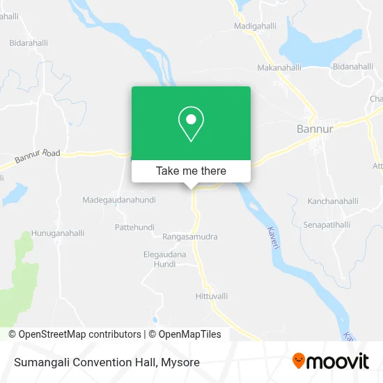 Sumangali Convention Hall map