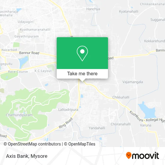 Axis Bank map