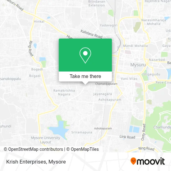 Krish Enterprises map