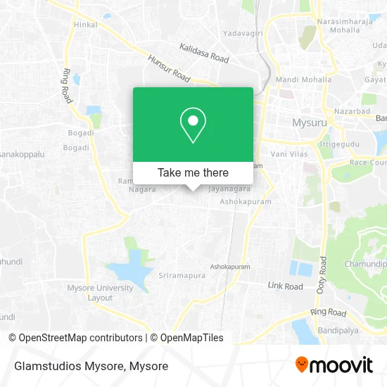Glamstudios Mysore map