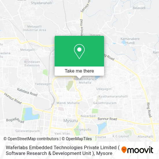 Waferlabs Embedded Technologies Private Limited ( Software Research & Development Unit ) map