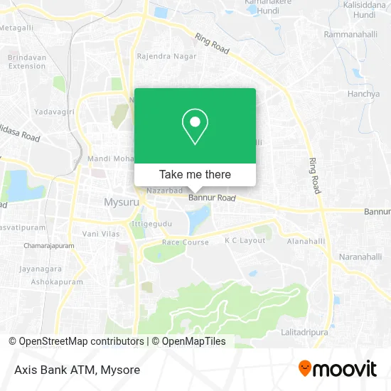 Axis Bank Atm map