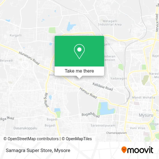 Samagra Super Store map
