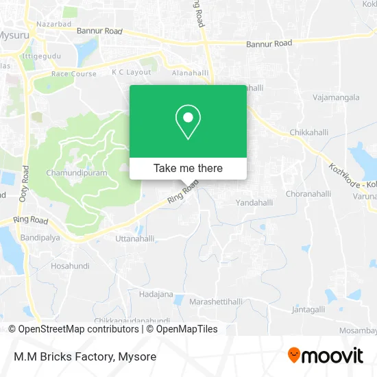 M.M Bricks Factory map