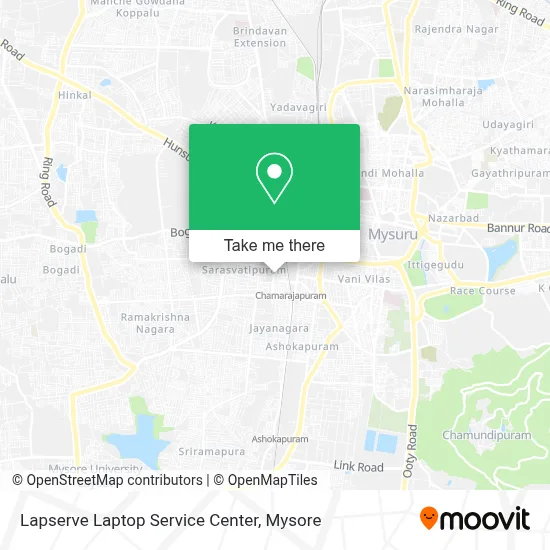 Lapserve Laptop Service Center map
