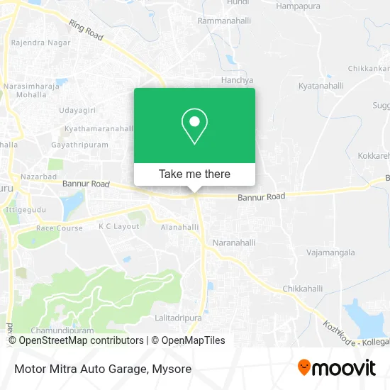 Motor Mitra Auto Garage map