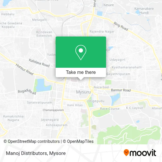 Manoj Distributors map