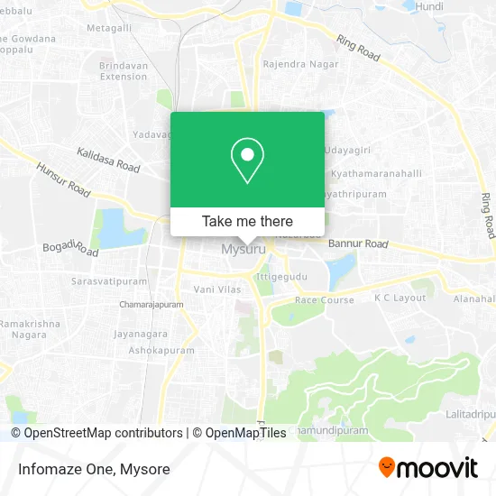 Infomaze One map