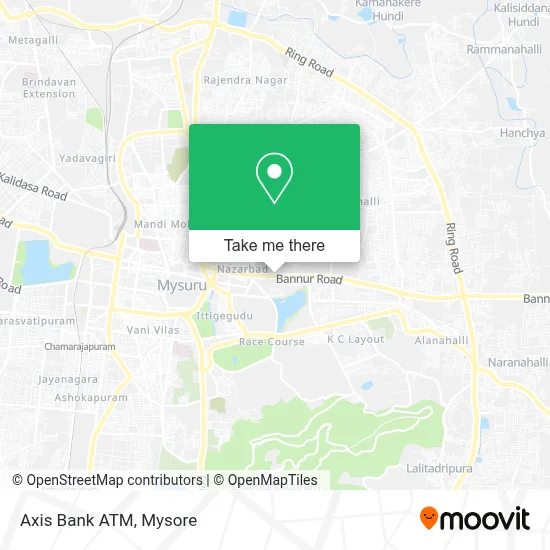 Axis Bank Atm map