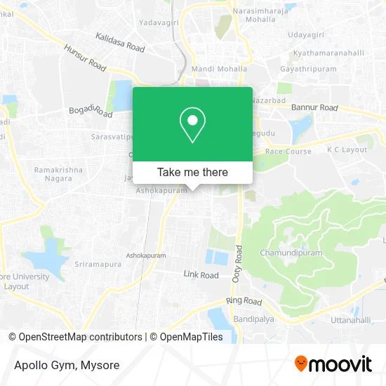 Apollo Gym map