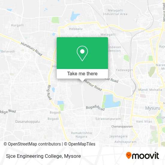 Sjce Engineering College map