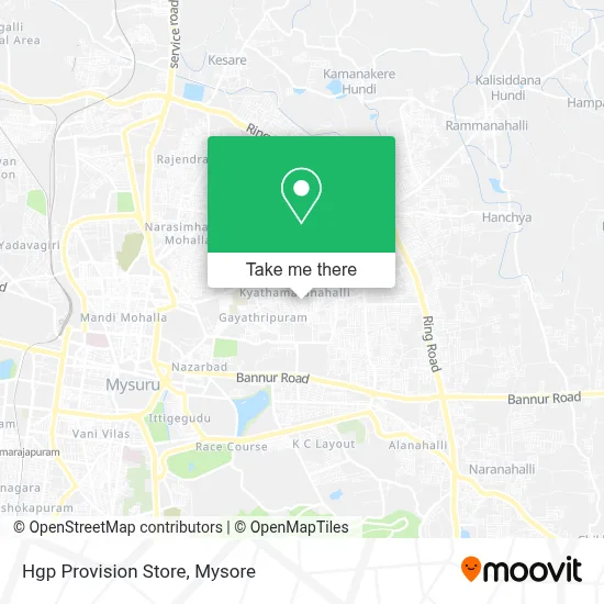 Hgp Provision Store map