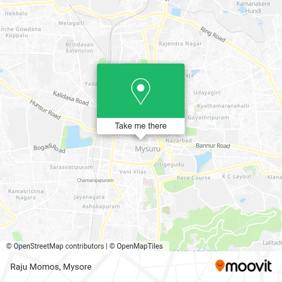 Raju Momos map