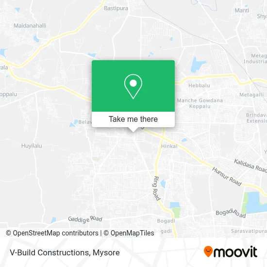 V-Build Constructions map
