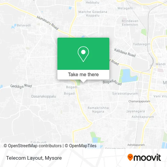 Telecom Layout map