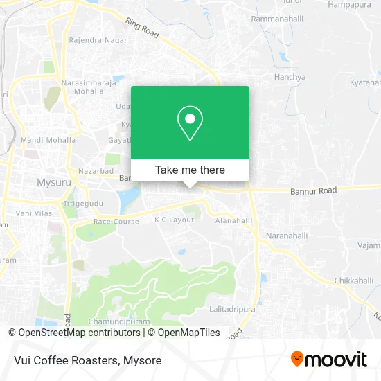 Vui Coffee Roasters map