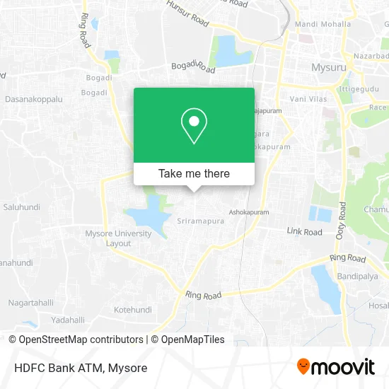 Hdfc Bank Atm map