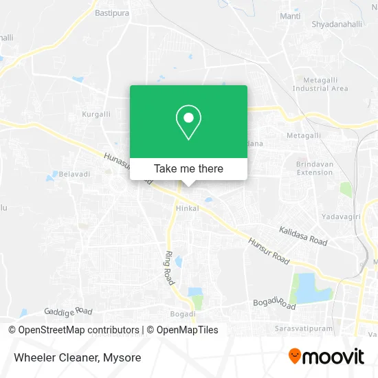 Wheeler Cleaner map