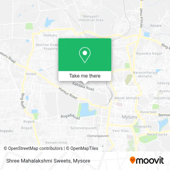 Shree Mahalakshmi Sweets map