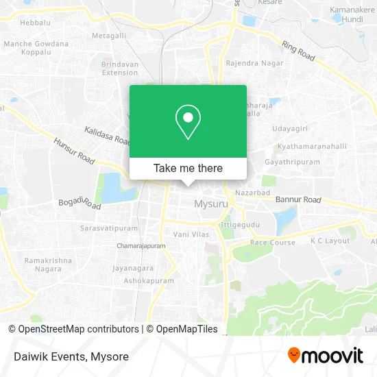Daiwik Events map