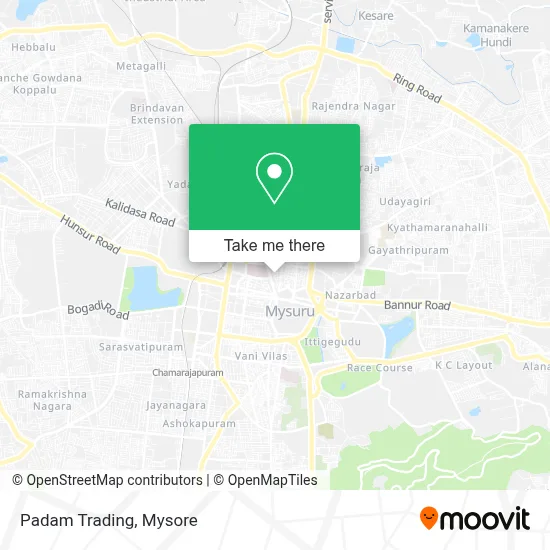 Padam Trading map