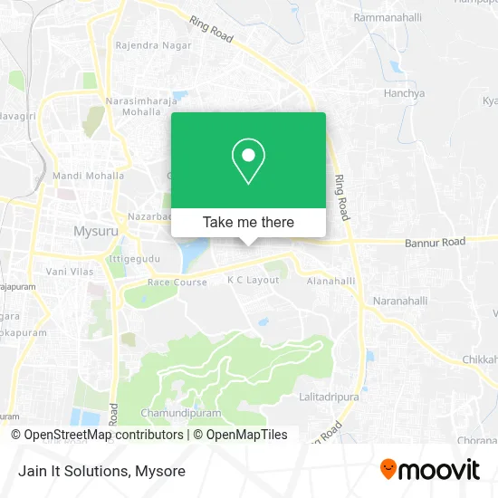 Jain It Solutions map