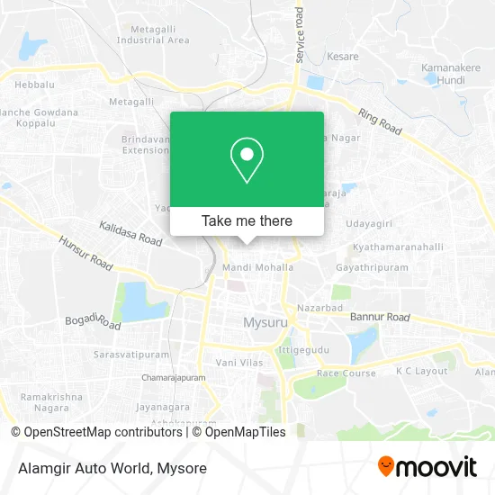 Alamgir Auto World map