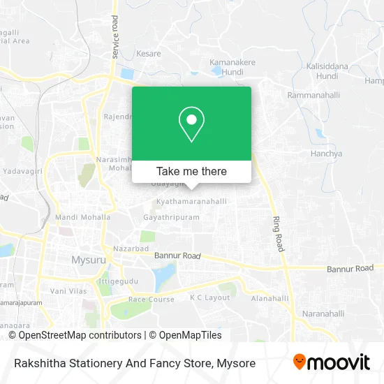 Rakshitha Stationery And Fancy Store map