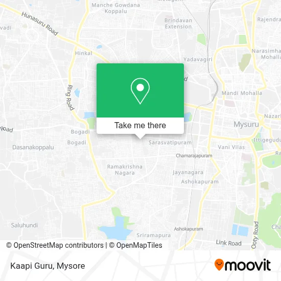 Kaapi Guru map