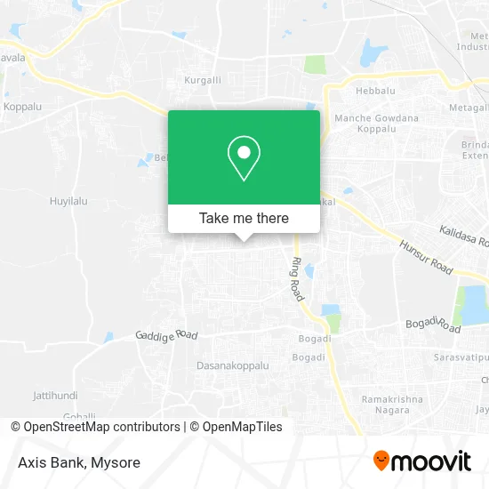 Axis Bank map