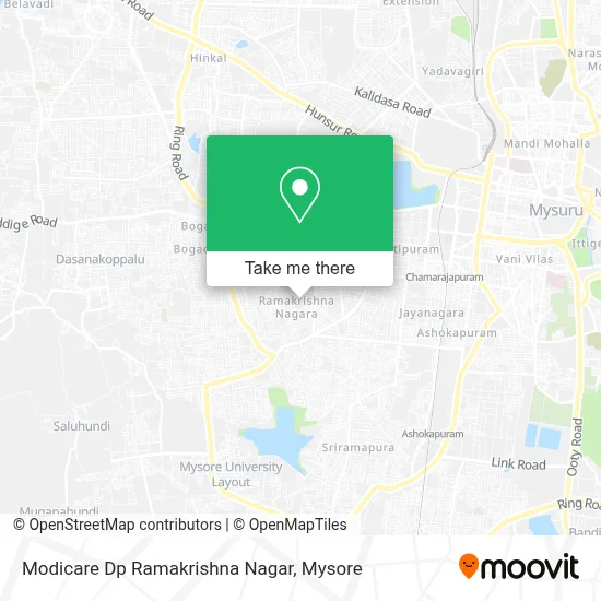 Modicare Dp Ramakrishna Nagar map