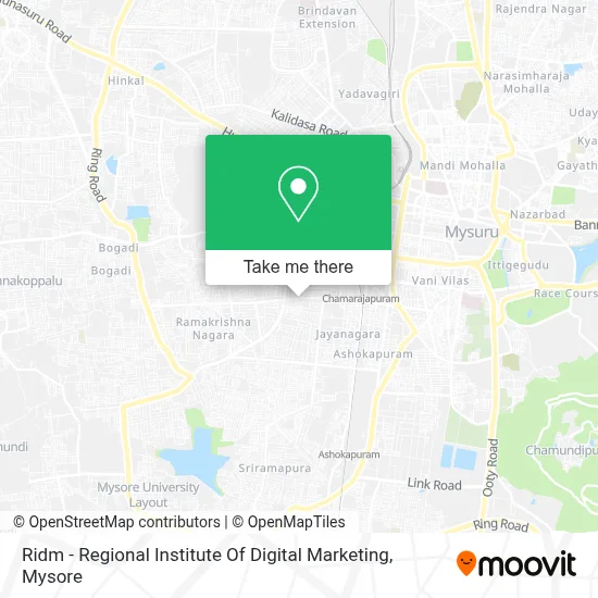 Ridm - Regional Institute Of Digital Marketing map